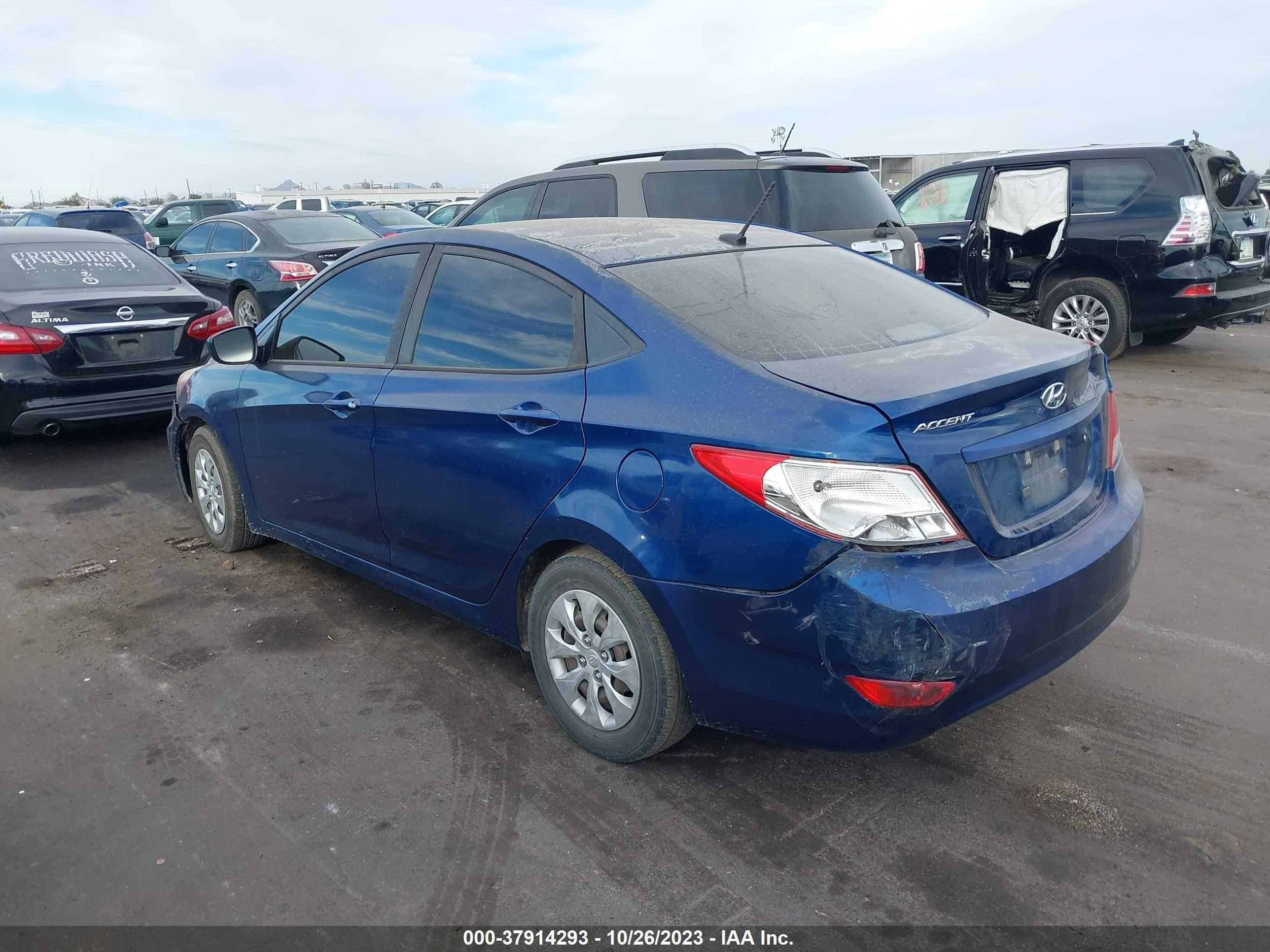 Photo 2 VIN: KMHCT4AE7GU108457 - HYUNDAI ACCENT 