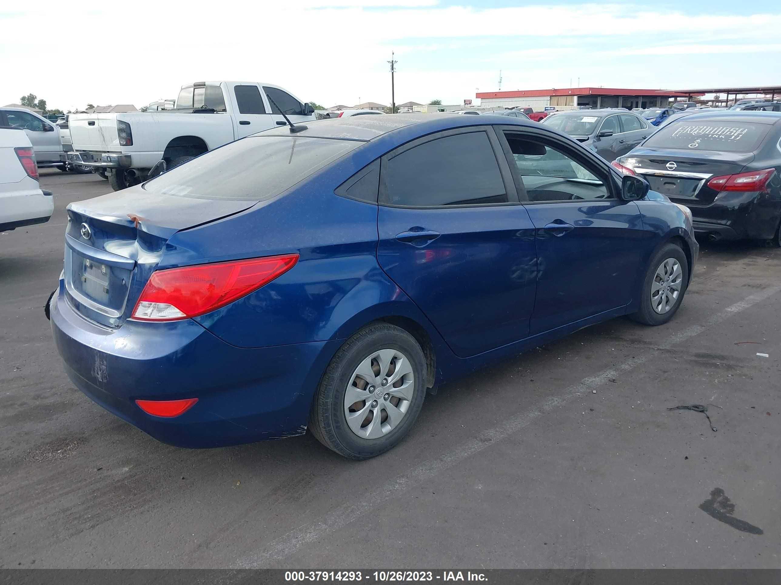 Photo 3 VIN: KMHCT4AE7GU108457 - HYUNDAI ACCENT 