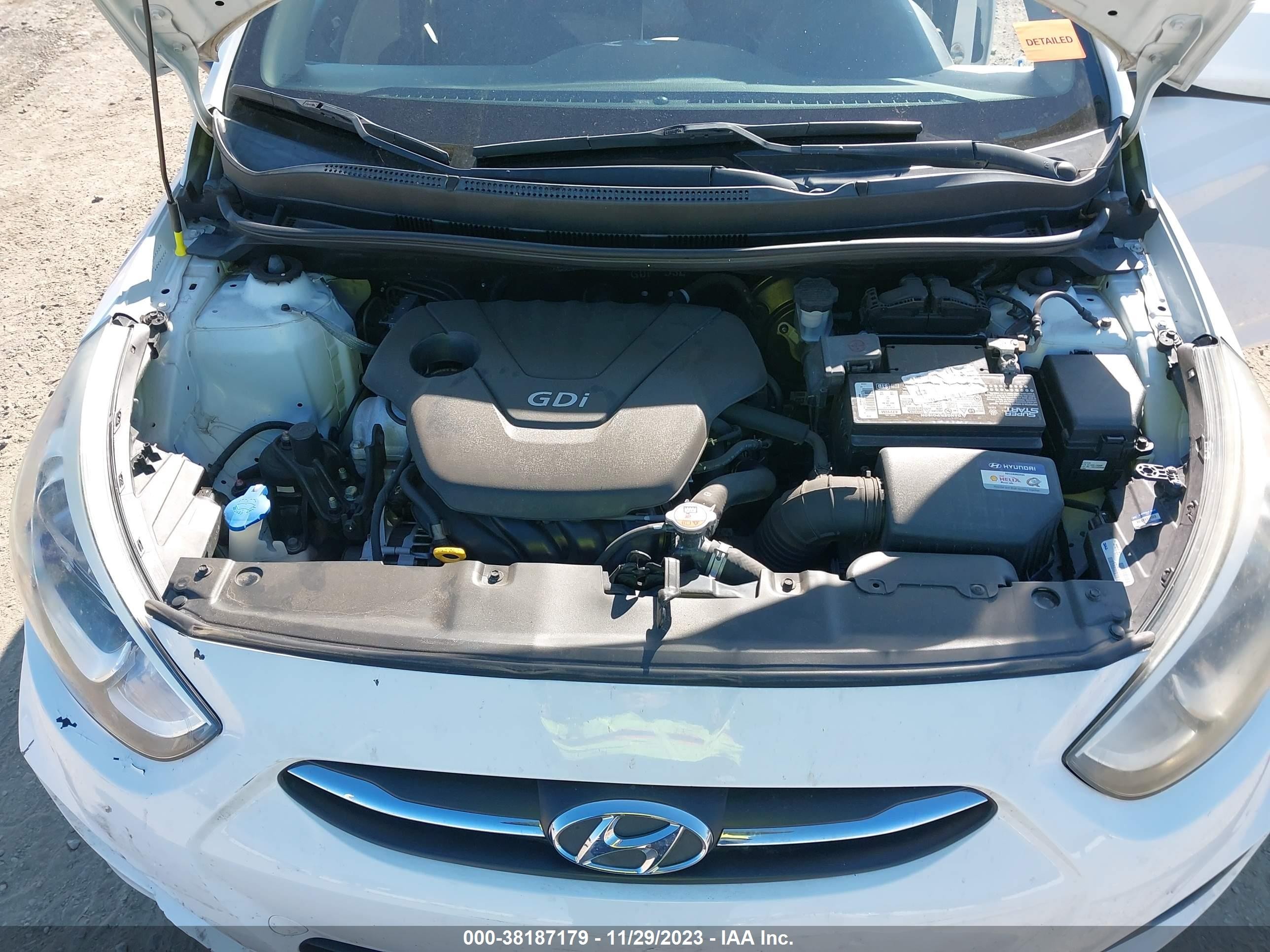 Photo 9 VIN: KMHCT4AE7GU114307 - HYUNDAI ACCENT 