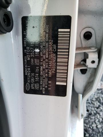 Photo 12 VIN: KMHCT4AE7GU136582 - HYUNDAI ACCENT SE 