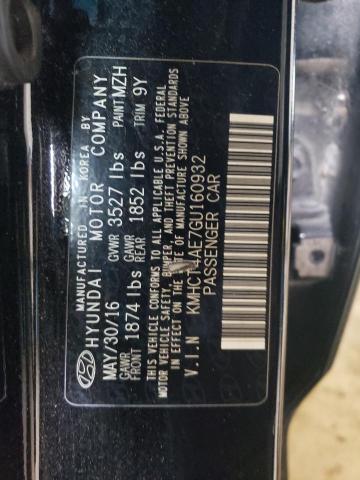 Photo 11 VIN: KMHCT4AE7GU160932 - HYUNDAI ACCENT 