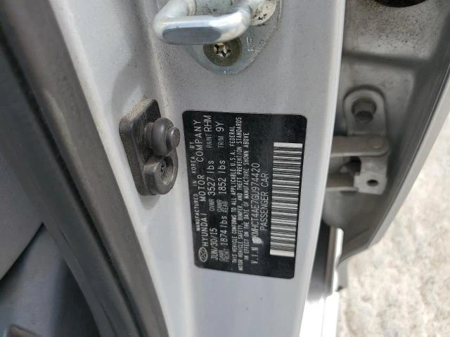 Photo 11 VIN: KMHCT4AE7GU974420 - HYUNDAI ACCENT SE 