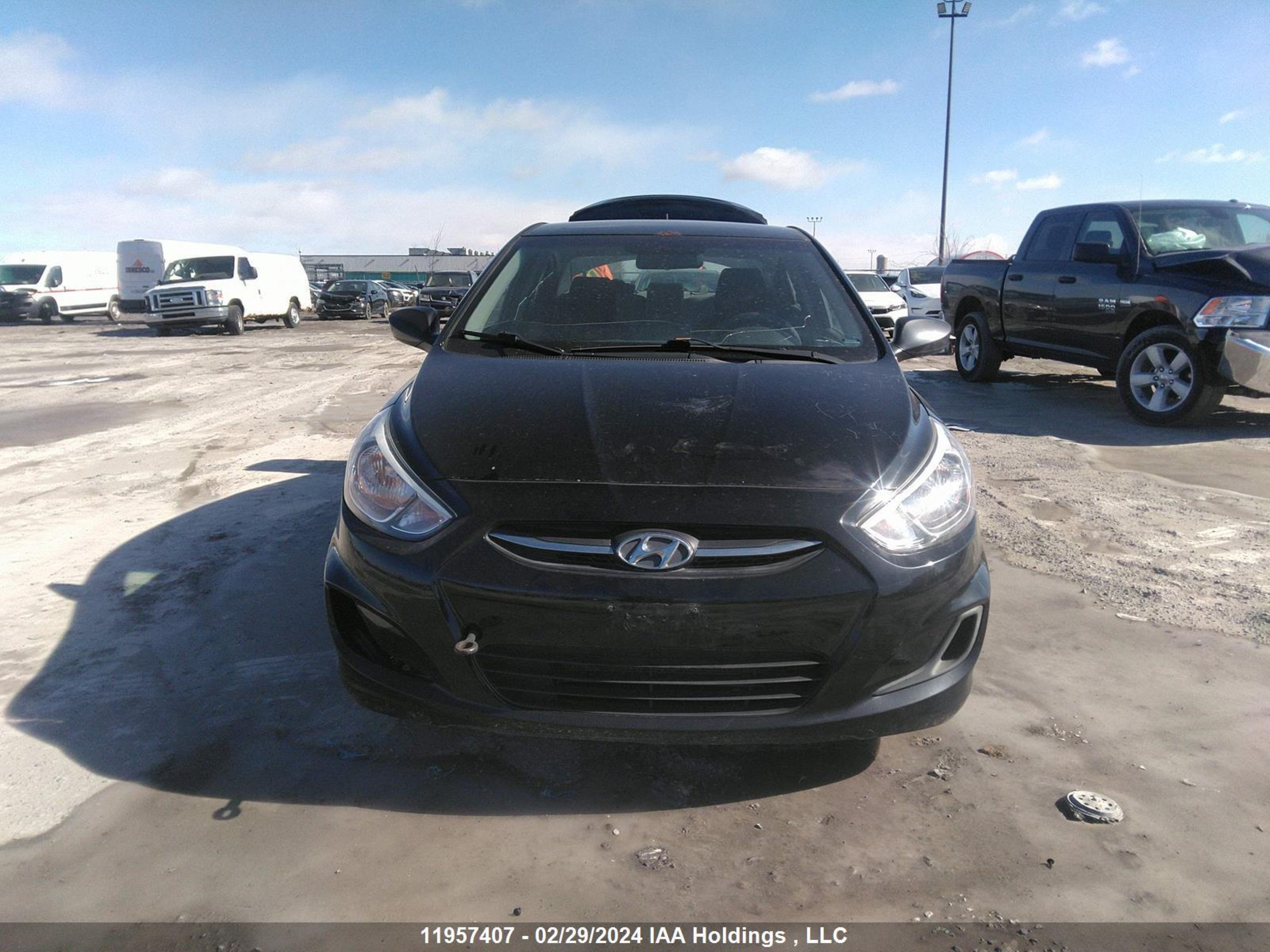 Photo 10 VIN: KMHCT4AE7GU988026 - HYUNDAI ACCENT 