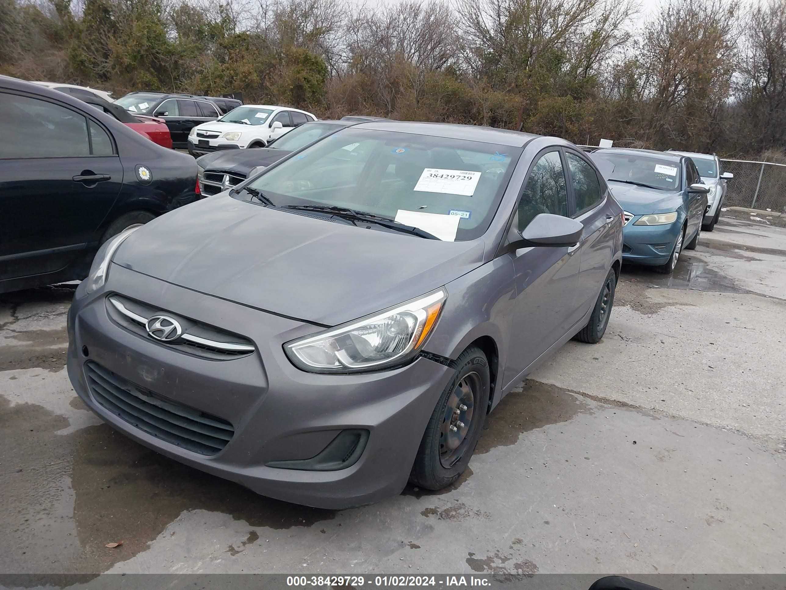 Photo 1 VIN: KMHCT4AE7HU200587 - HYUNDAI ACCENT 