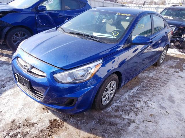 Photo 1 VIN: KMHCT4AE7HU272020 - HYUNDAI ACCENT SE 