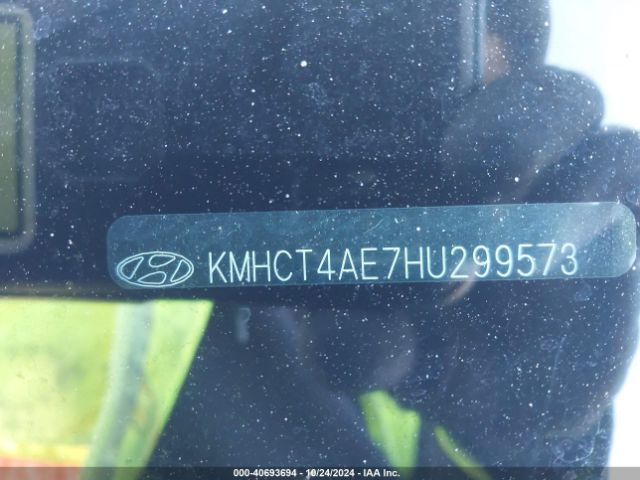 Photo 8 VIN: KMHCT4AE7HU299573 - HYUNDAI ACCENT 