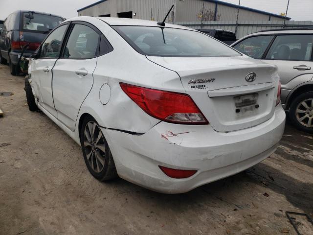 Photo 2 VIN: KMHCT4AE7HU324472 - HYUNDAI ACCENT SE 