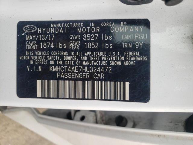 Photo 9 VIN: KMHCT4AE7HU324472 - HYUNDAI ACCENT SE 