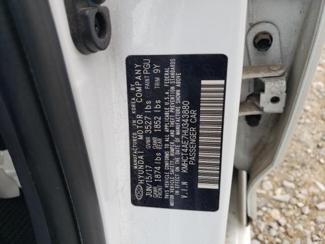 Photo 12 VIN: KMHCT4AE7HU343880 - HYUNDAI ACCENT 