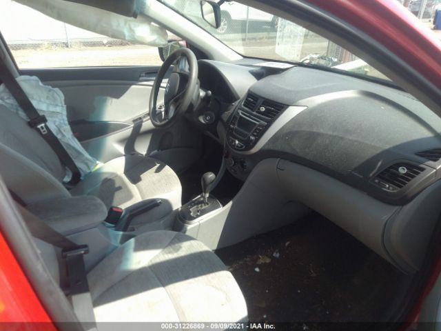 Photo 4 VIN: KMHCT4AE7HU345581 - HYUNDAI ACCENT 