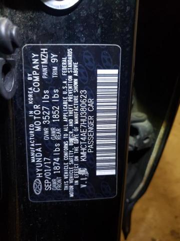 Photo 12 VIN: KMHCT4AE7HU380623 - HYUNDAI ACCENT SE 