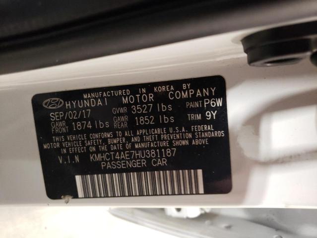 Photo 11 VIN: KMHCT4AE7HU381187 - HYUNDAI ACCENT SE 