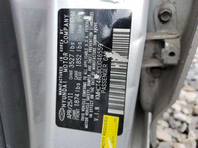 Photo 11 VIN: KMHCT4AE8CU046559 - HYUNDAI ACCENT GLS 