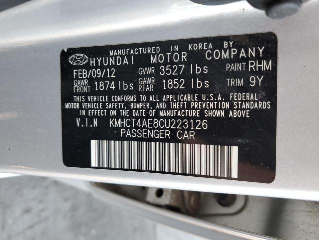 Photo 11 VIN: KMHCT4AE8CU223126 - HYUNDAI ACCENT 