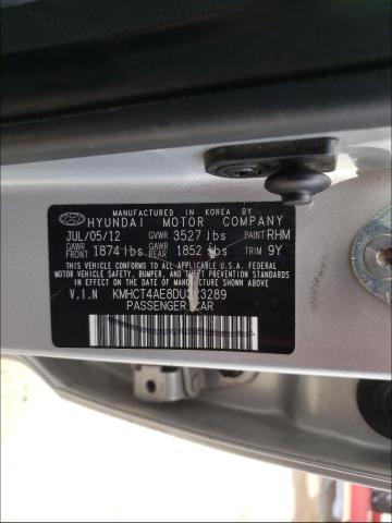 Photo 9 VIN: KMHCT4AE8DU323289 - HYUNDAI ACCENT GLS 