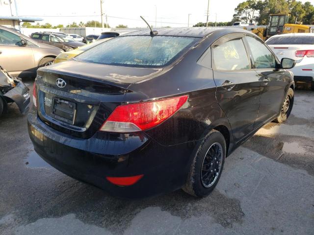 Photo 3 VIN: KMHCT4AE8DU555410 - HYUNDAI ACCENT GLS 