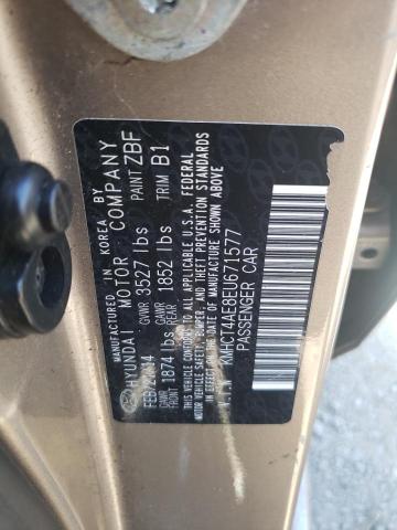 Photo 11 VIN: KMHCT4AE8EU671577 - HYUNDAI ACCENT GLS 