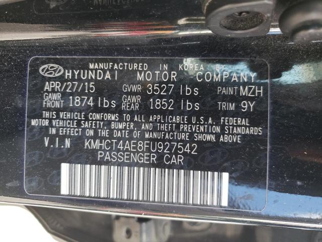 Photo 9 VIN: KMHCT4AE8FU927542 - HYUNDAI ACCENT GLS 