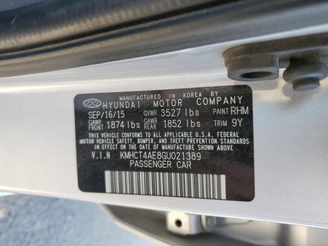 Photo 9 VIN: KMHCT4AE8GU021389 - HYUNDAI ACCENT SE 