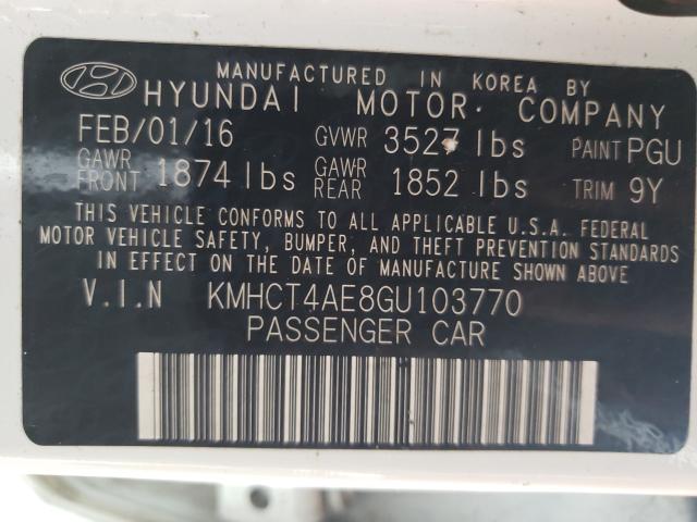 Photo 9 VIN: KMHCT4AE8GU103770 - HYUNDAI ACCENT SE 