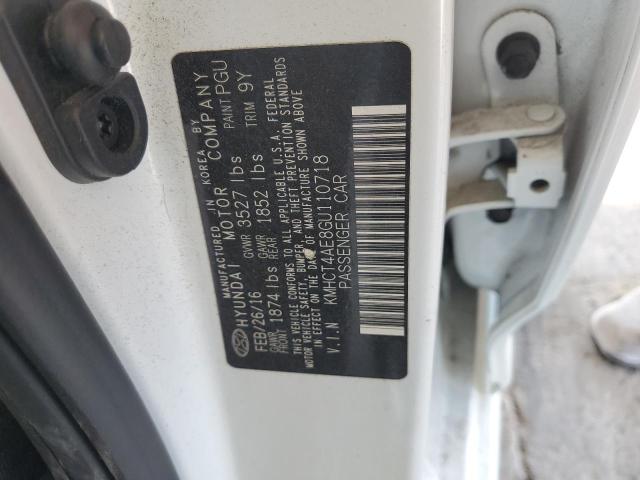 Photo 11 VIN: KMHCT4AE8GU110718 - HYUNDAI ACCENT SE 