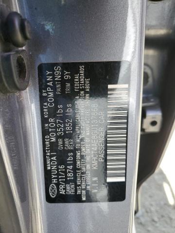 Photo 11 VIN: KMHCT4AE8GU137868 - HYUNDAI ACCENT 