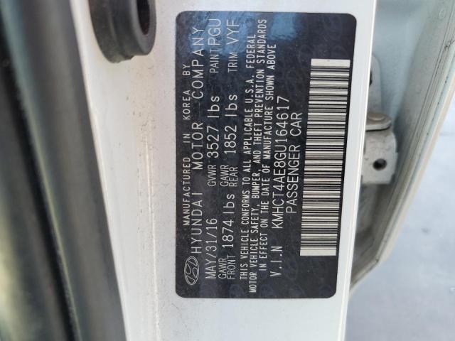 Photo 12 VIN: KMHCT4AE8GU164617 - HYUNDAI ACCENT SE 