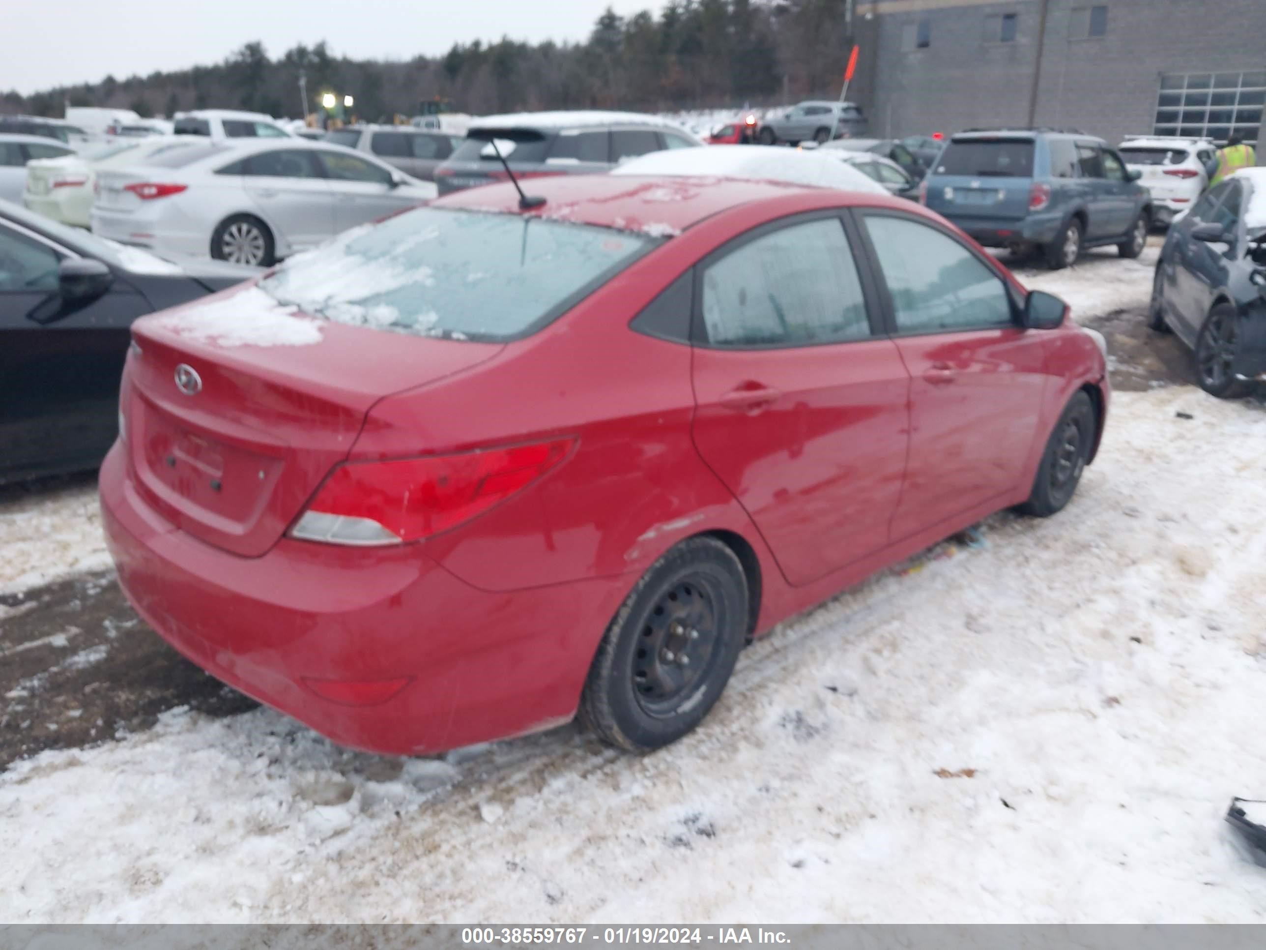 Photo 3 VIN: KMHCT4AE8GU956539 - HYUNDAI ACCENT 