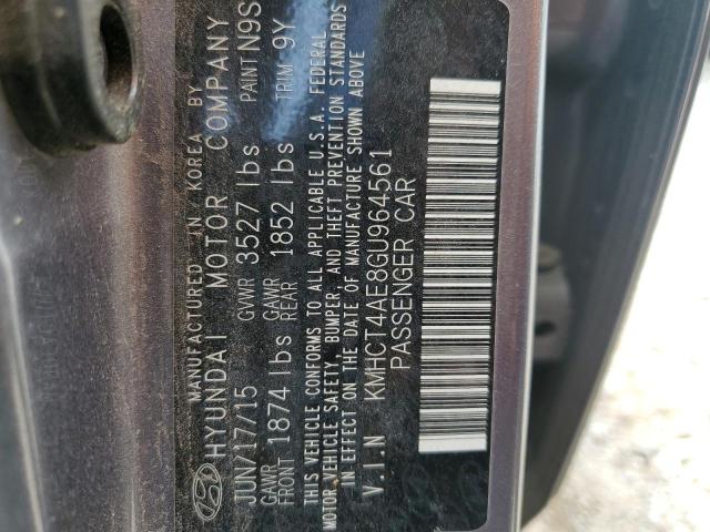 Photo 11 VIN: KMHCT4AE8GU964561 - HYUNDAI ACCENT SE 