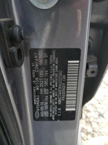 Photo 11 VIN: KMHCT4AE8HU202560 - HYUNDAI ACCENT SE 