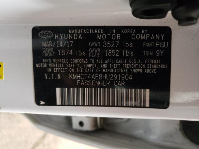 Photo 11 VIN: KMHCT4AE8HU291904 - HYUNDAI ACCENT SE 