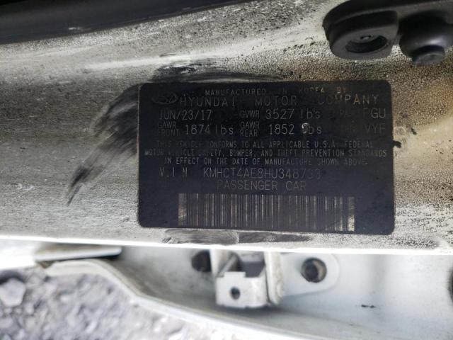 Photo 9 VIN: KMHCT4AE8HU348733 - HYUNDAI ACCENT SE 