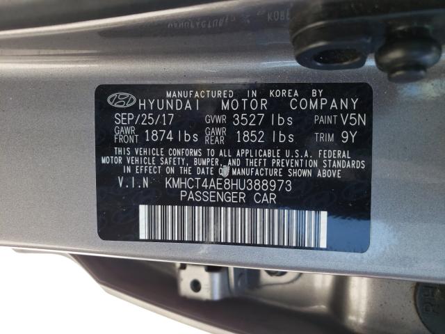 Photo 9 VIN: KMHCT4AE8HU388973 - HYUNDAI ACCENT SE 