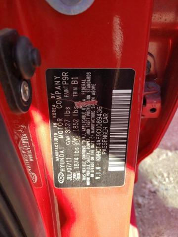 Photo 11 VIN: KMHCT4AE9CU089436 - HYUNDAI ACCENT 