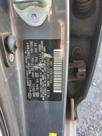 Photo 11 VIN: KMHCT4AE9CU116540 - HYUNDAI ACCENT GLS 