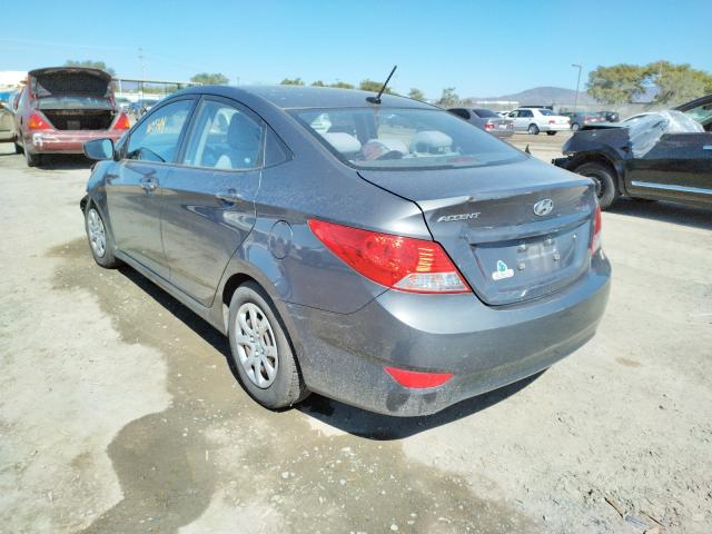 Photo 2 VIN: KMHCT4AE9CU173014 - HYUNDAI ACCENT GLS 