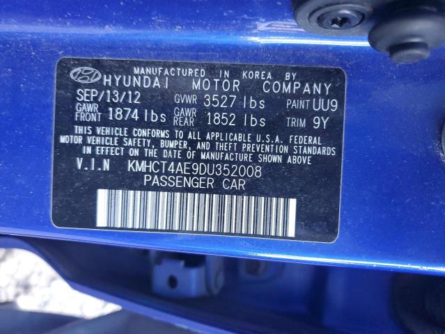 Photo 11 VIN: KMHCT4AE9D4352008 - HYUNDAI ACCENT GLS 