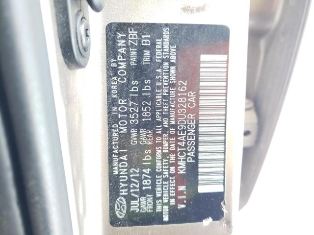 Photo 12 VIN: KMHCT4AE9DU328162 - HYUNDAI ACCENT GLS 