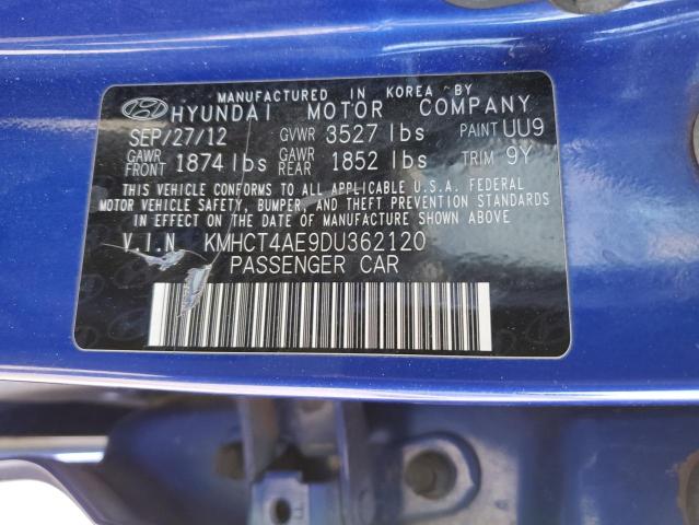 Photo 11 VIN: KMHCT4AE9DU362120 - HYUNDAI ACCENT GLS 