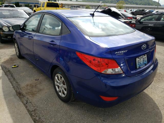 Photo 2 VIN: KMHCT4AE9DU410439 - HYUNDAI ACCENT GLS 