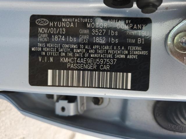 Photo 11 VIN: KMHCT4AE9EU597537 - HYUNDAI ACCENT GLS 