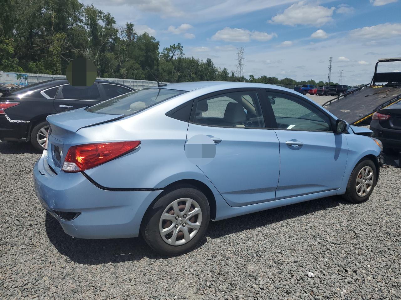 Photo 2 VIN: KMHCT4AE9EU606172 - HYUNDAI ACCENT 