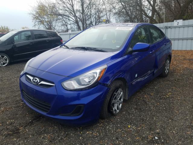 Photo 1 VIN: KMHCT4AE9EU671457 - HYUNDAI ACCENT GLS 