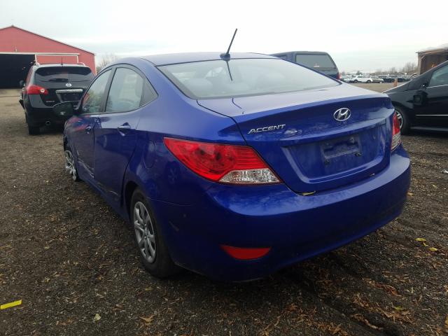 Photo 2 VIN: KMHCT4AE9EU671457 - HYUNDAI ACCENT GLS 