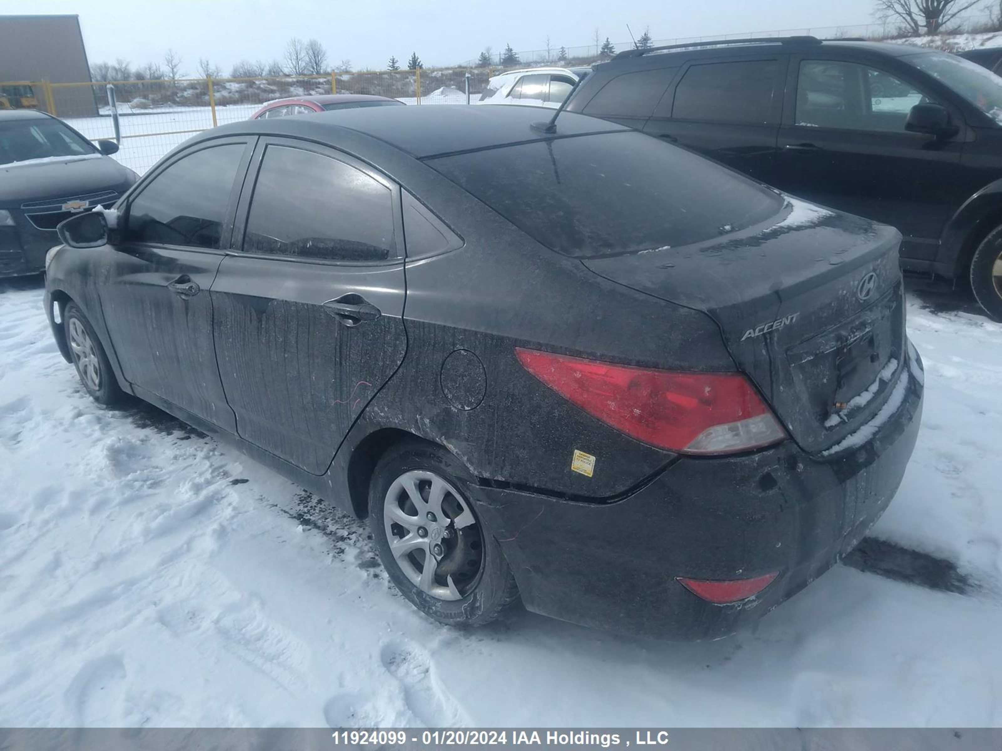 Photo 2 VIN: KMHCT4AE9EU678635 - HYUNDAI ACCENT 