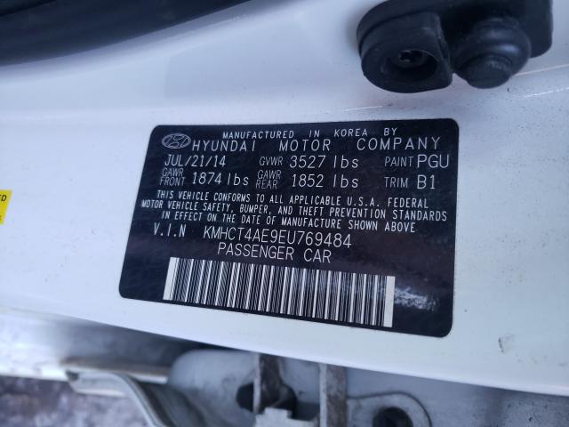 Photo 9 VIN: KMHCT4AE9EU769484 - HYUNDAI ACCENT GLS 