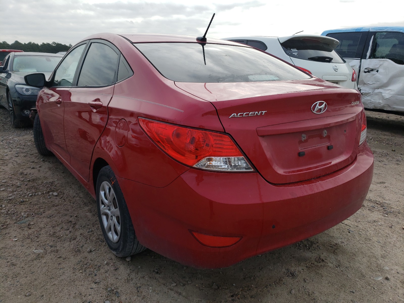 Photo 2 VIN: KMHCT4AE9EU777388 - HYUNDAI ACCENT 