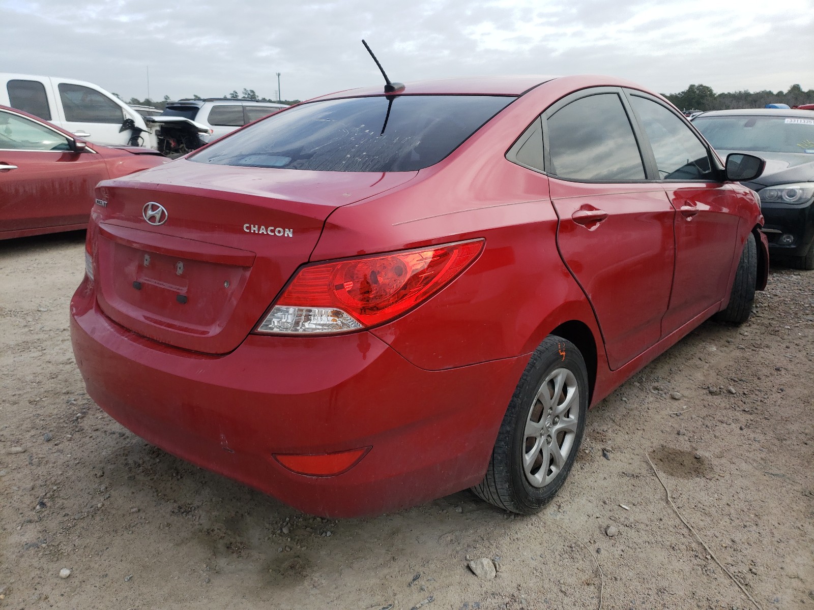 Photo 3 VIN: KMHCT4AE9EU777388 - HYUNDAI ACCENT 