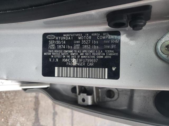 Photo 9 VIN: KMHCT4AE9FU799697 - HYUNDAI ACCENT GLS 