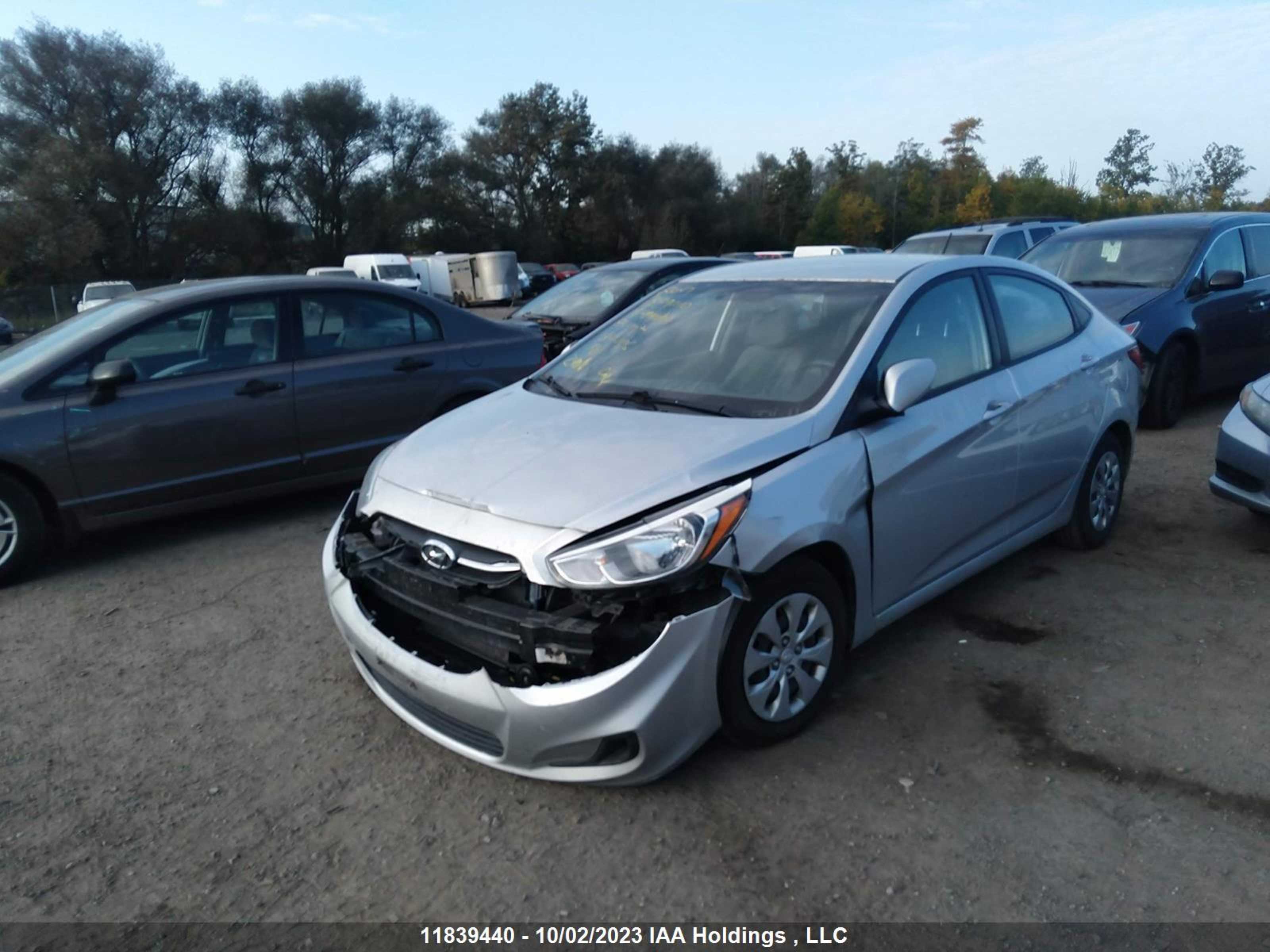 Photo 1 VIN: KMHCT4AE9FU844136 - HYUNDAI ACCENT 